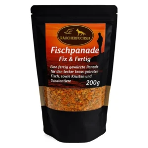 Fischpanade Fix & Fertig 200g von Räucherfuchs24 für knusprige Fischfilets und Backfisch