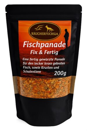 Fischpanade Fix und Fertig 200 g – Panademischung zum Panieren von Fisch