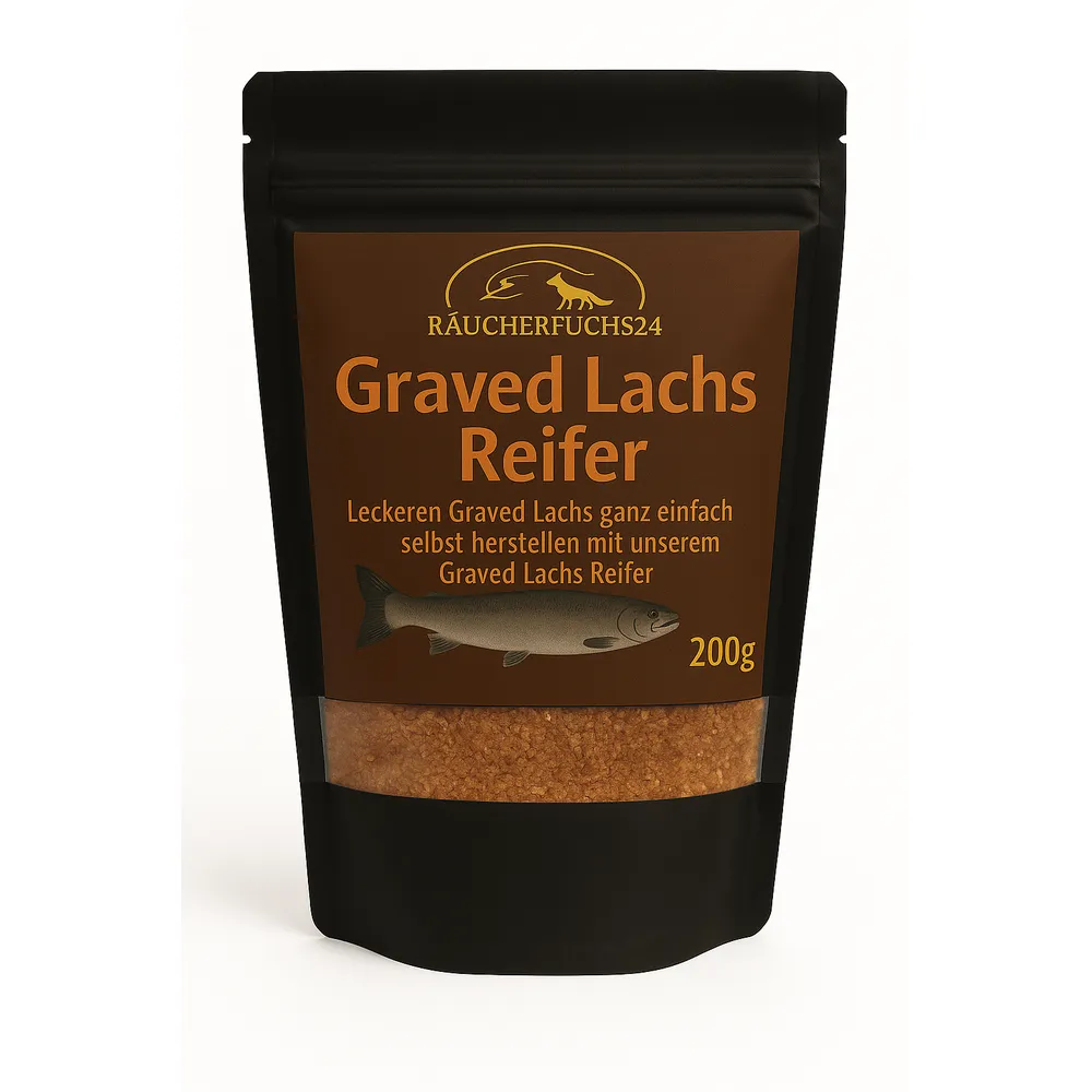 Graved Lachs Reifer klassisch 200 g Gewürz zum Beizen von Lachs