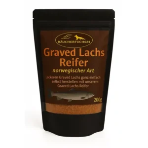 Graved Lachs Reifer 200 g Gewürzmischung für Graved Lachs selber machen norwegische Art