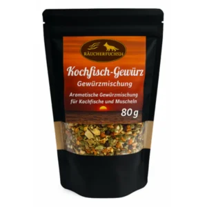 Kochfisch Gewürz 80 g für Forelle, Zander und Weißfisch zum Kochen und Würzen