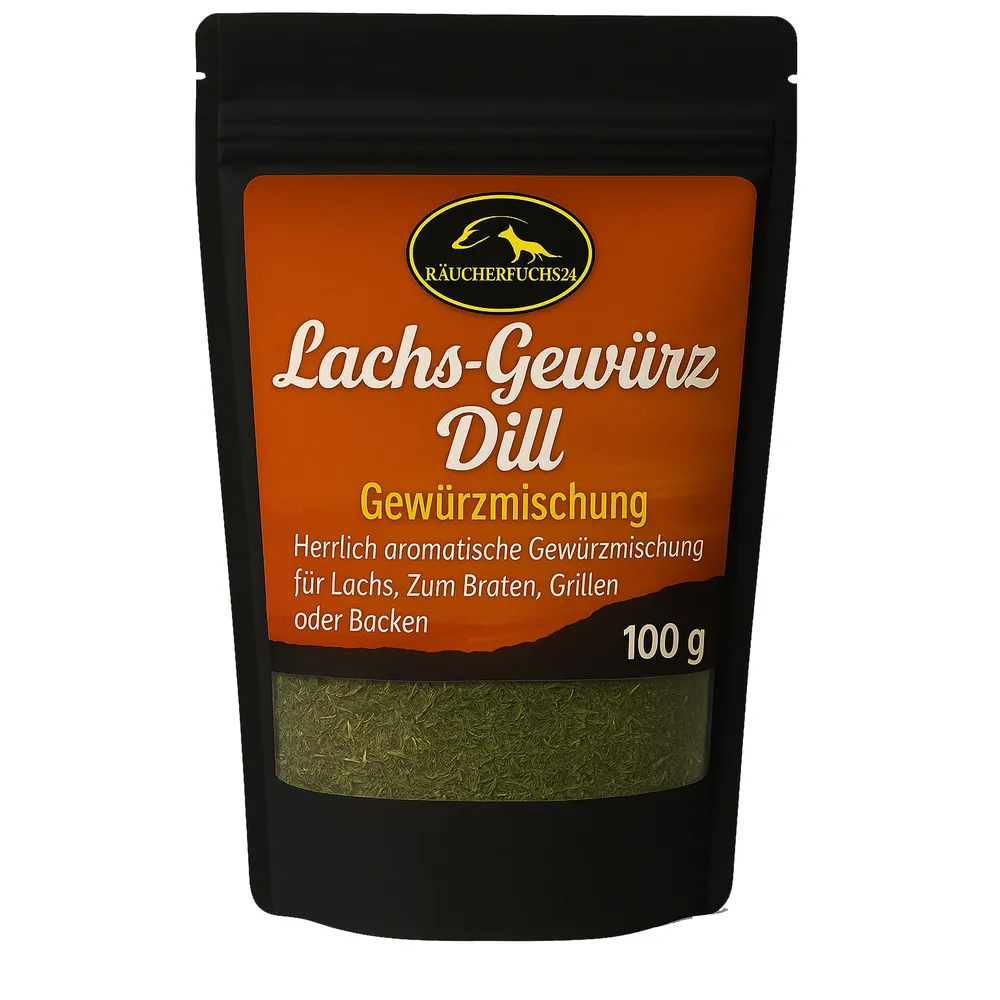 Lachs-Fischgewürz mit Dill – Räucherfuchs24