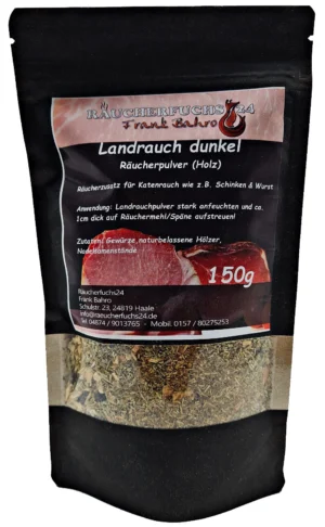Landrauch dunkel Räucherzusatz 150 g für intensives Raucharoma