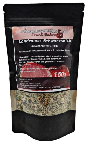 Landrauch Schwarzselch Räucherzusatz 150 g für intensives dunkles Raucharoma