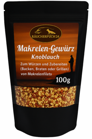 Makrelen-Gewürz Knoblauch 100 g – Gewürzmischung zum Würzen von Makrelen und Fisch
