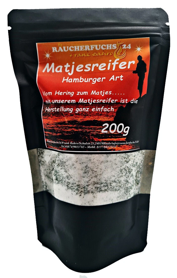 Matjesreifer Hamburger Art – würzige Gewürzmischung zur Matjesreifung