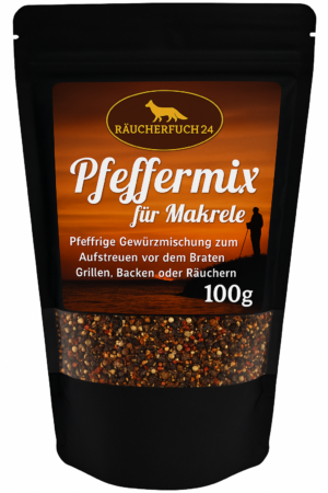 Pfeffermix für Makrele 100 g – Pfeffermischung zum Würzen von Makrelen und Fisch