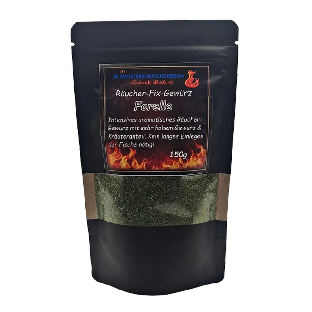 Räucher Fix Gewürz Forelle für Fisch zum Räuchern