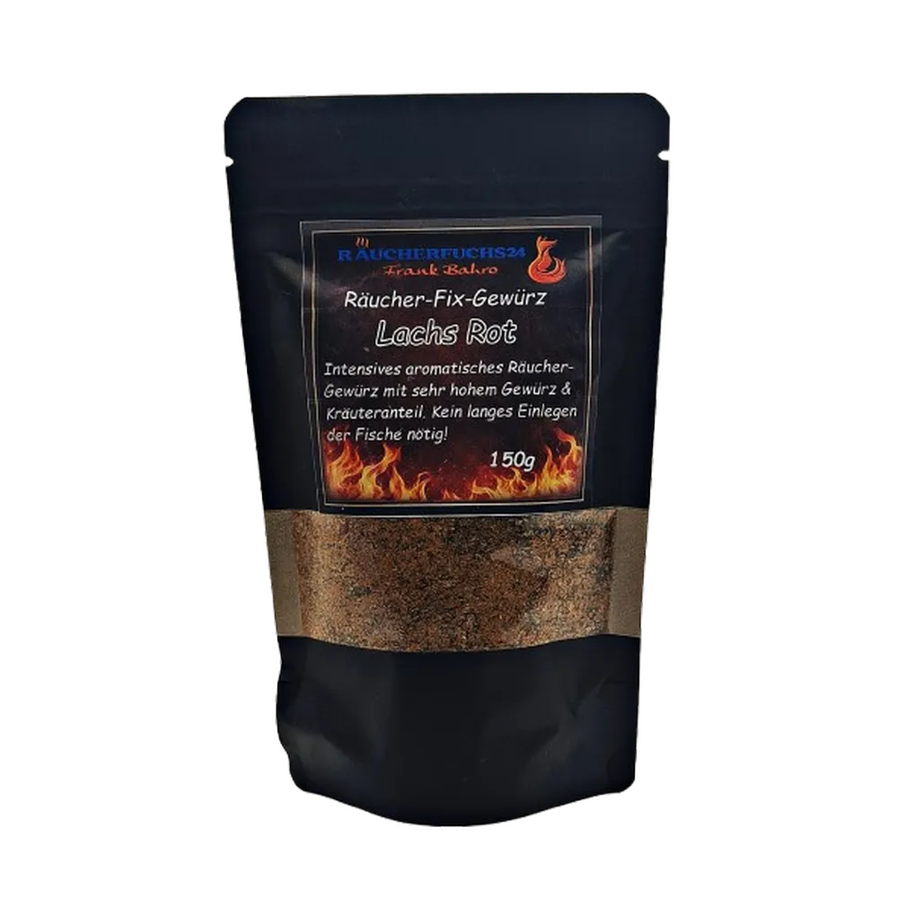 Räucher-Fix Lachs Gewürz rot – Gewürzmischung für Räucherlachs