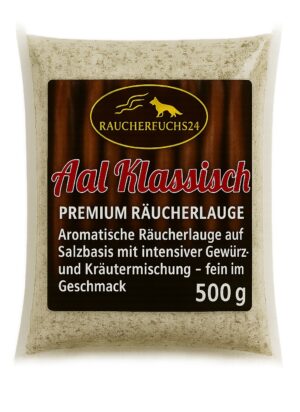 Räucherlauge / Räucherlake Aal Klassisch 500 g – klassische Einlege-Lake zum Räuchern von Aal