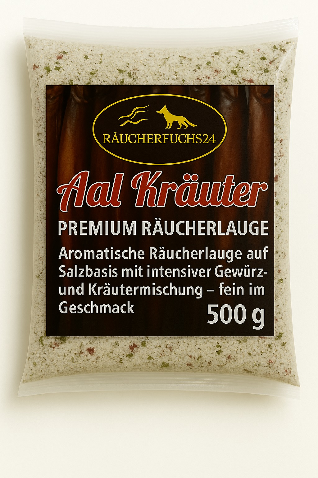 „Räucherlauge Aal Kräuter 2,5 kg – aromatische Räucherlake mit Kräutern zum Einlegen von Aal“