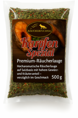 Räucherlauge Karpfen Spezial 500 g – aromatische Räucherlake für Karpfen und Süßwasserfische