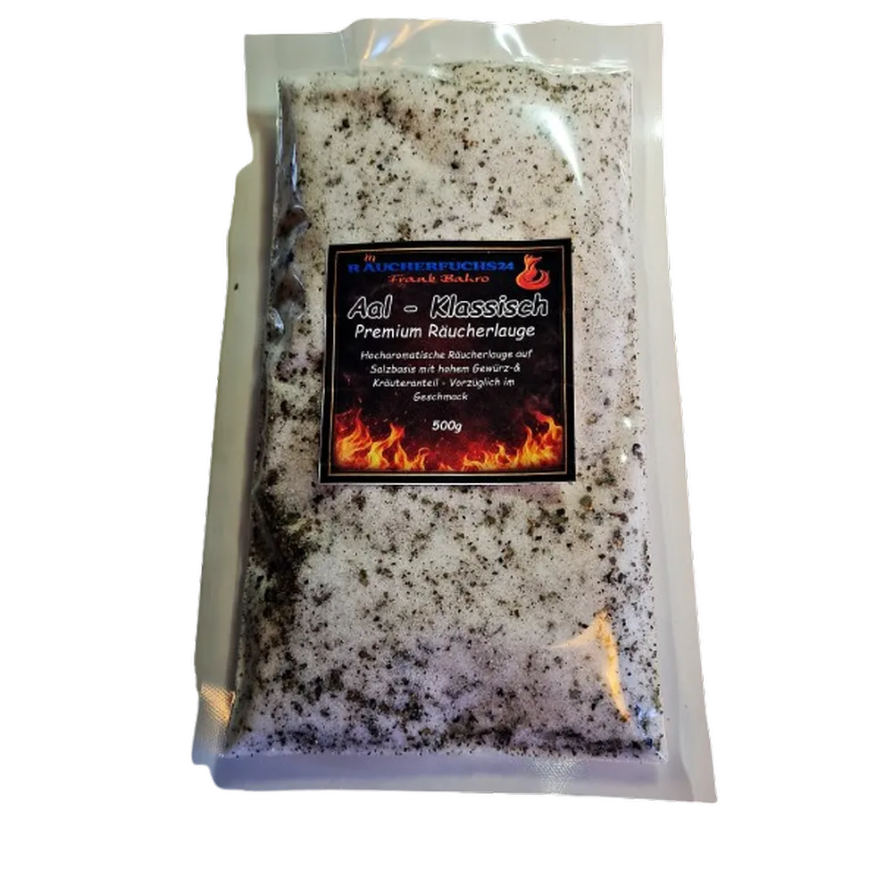 Räucherlauge Aal Klassisch 500 g Gewürzmischung für Räucherlake zum Aal räuchern