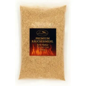 Räuchermehl Erle 900g zum Räuchern von Fisch, Fleisch und Käse