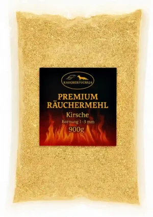 Räuchermehl Kirsche fein 900 g 0,5–1,5 mm