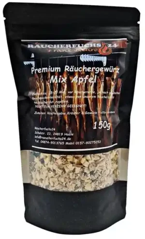 Räuchergewürz Mix – Apfel 150 g für mild-fruchtiges Räucheraroma
