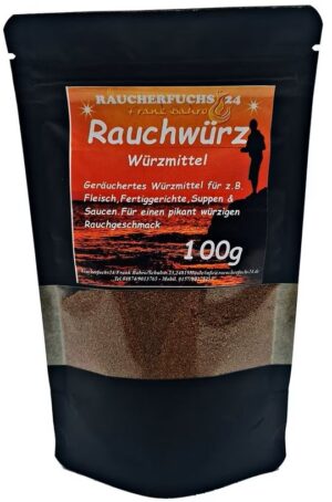 Rauchwürz 100g – geräuchertes Würzmittel mit intensivem Raucharoma