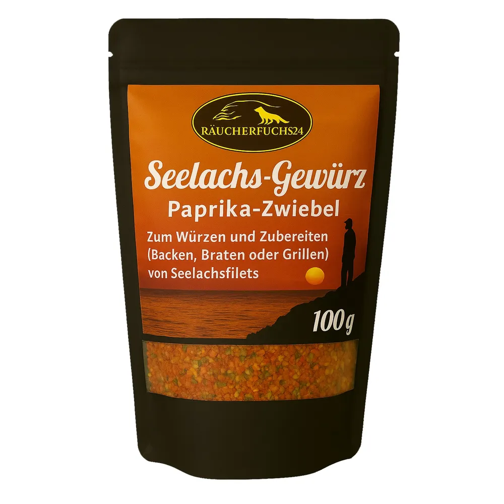 Seelachs Gewürz Paprika & Zwiebel Gewürzmischung für Fisch
