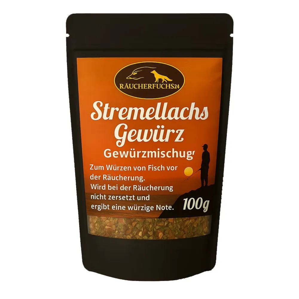 Stremellachs Gewürz kaufen – Gewürzmischung zum Räuchern von Lachs