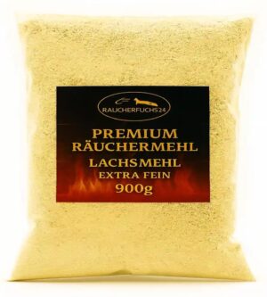 Räuchermehl Buche Lachsmehl 0,02 mm 900 g – extra fein für Kalträuchern