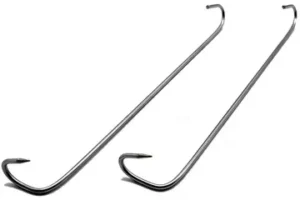 Räucherhaken Rundbogen Edelstahl 18 cm Ø 2,0 mm – 10 Stück
