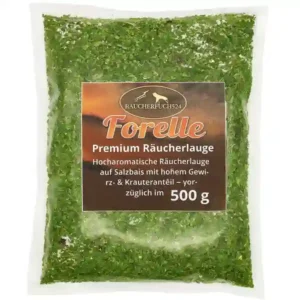 Räucherlauge / Räucherlake Forelle zum Einlegen von Fisch vor dem Räuchern