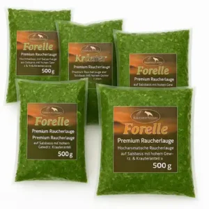 Räucherlauge Forelle zum Einlegen von Fisch vor dem Räuchern