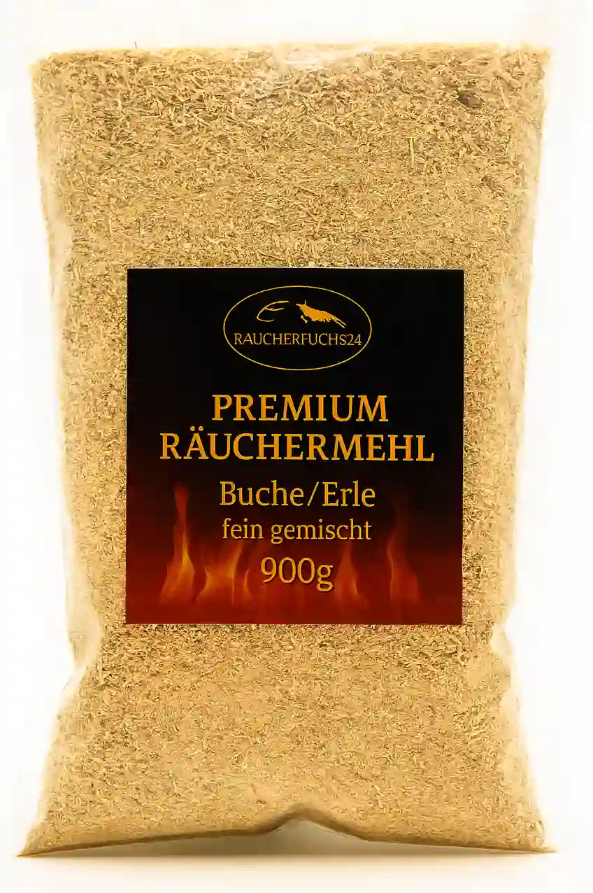 Räuchermehl Buche & Erle gemischt 900 g 0,5–1,5 mm