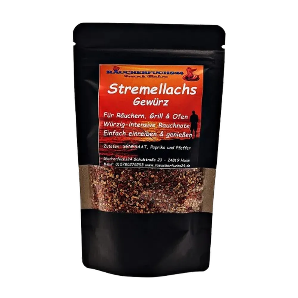 Stremellachs Gewürz kaufen – Gewürzmischung für geräucherten Lachs und Stremellachs