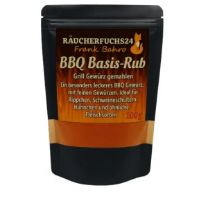 BBQ Basis Rub Gewürz für Fleisch Geflügel und Grillgerichte 100g