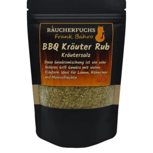BBQ Kräuter Rub Gewürzmischung für Grillfleisch und BBQ von Räucherfuchs24