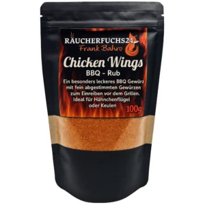 Chicken Wings BBQ Rub Gewürzmischung 100g für Grill und Smoker