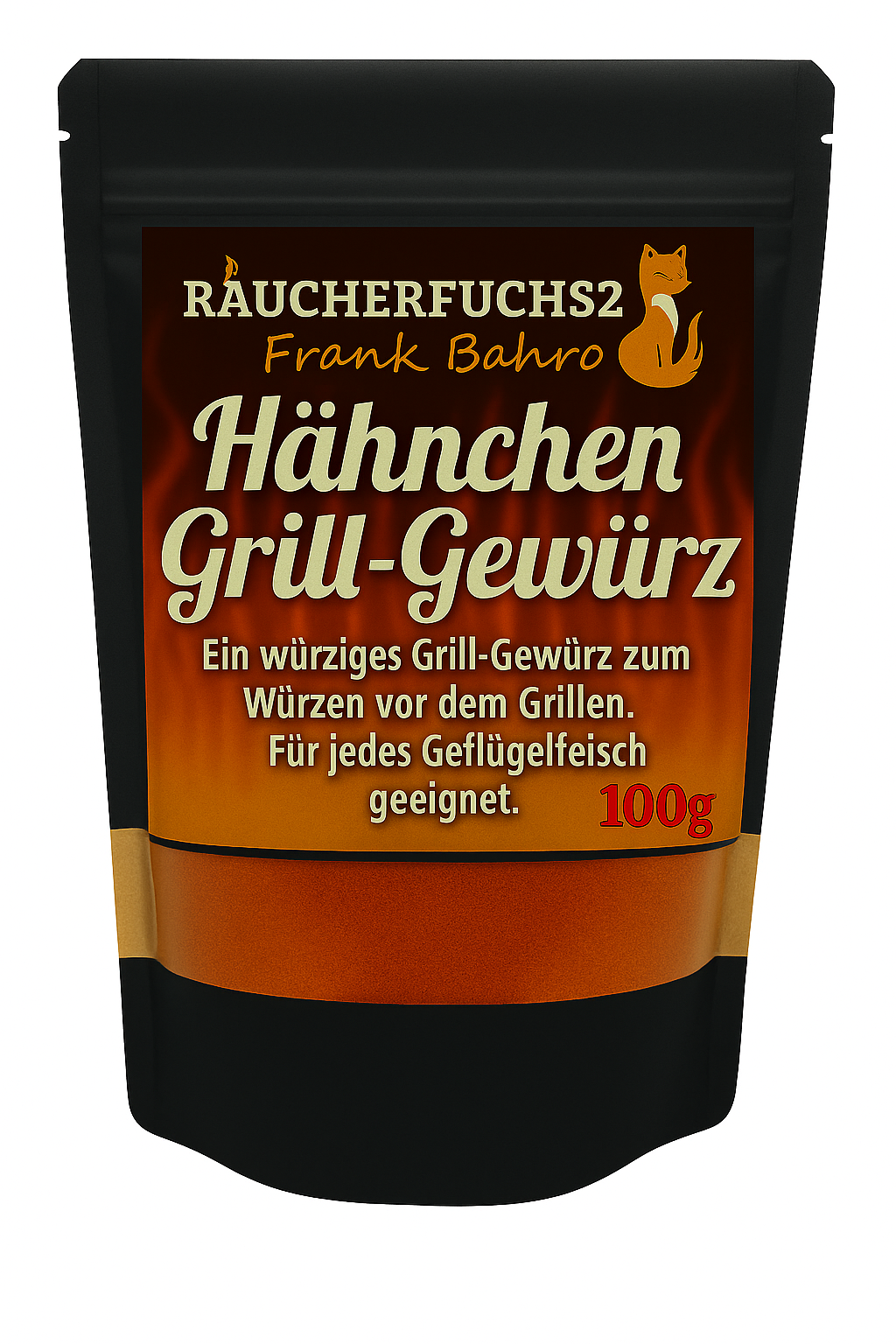 Grillgewürz Hähnchen BBQ 100 g – würziges BBQ Gewürz für Hähnchen vom Grill, aus dem Ofen oder aus der Pfanne