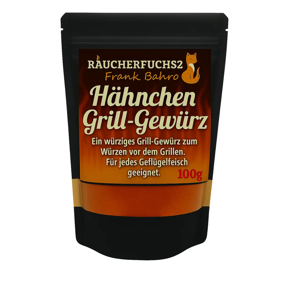 Hähnchen Grillgewürz BBQ Gewürzmischung für Geflügel und Grillgerichte 100g