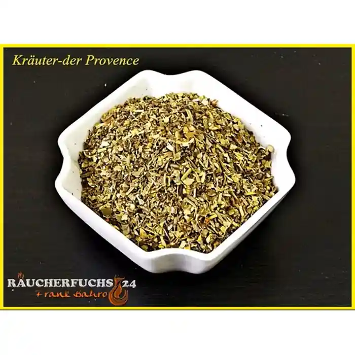 Kräuter der Provence (100 g) – aromatische mediterrane Kräutermischung mit würzigem, leicht blumigem Duft. Ideal für Fisch, Fleisch, Grillgerichte, Gemüse und Marinaden.