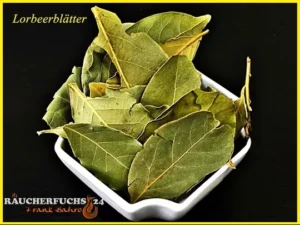 Lorbeerblätter getrocknet 30 g in Schale – Gewürz für Suppen, Fisch und Räucherlauge
