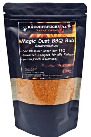 Magic Dust BBQ Rub 100g klassische BBQ-Gewürzmischung für Fleisch und Grill