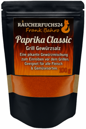 Paprika Classic Gewürz 100g – klassisches Grillgewürz mit Paprika für Fleisch und Gemüse