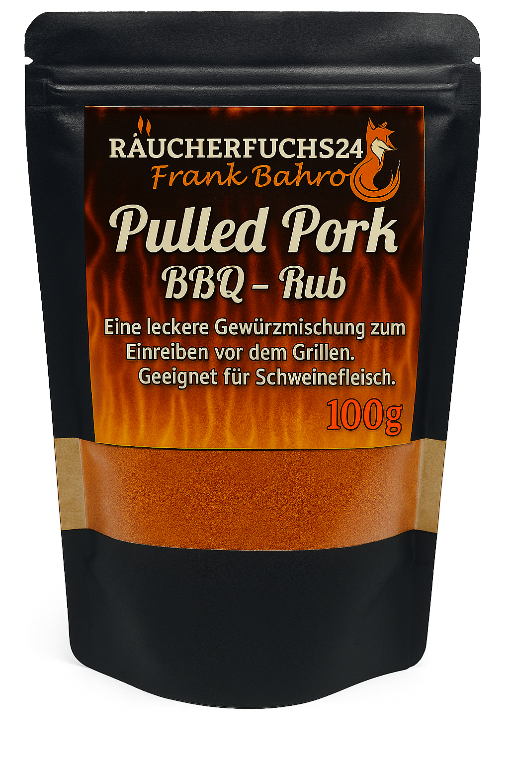 Pulled Pork Gewürz BBQ Rub 100g – BBQ Gewürzmischung für Pulled Pork