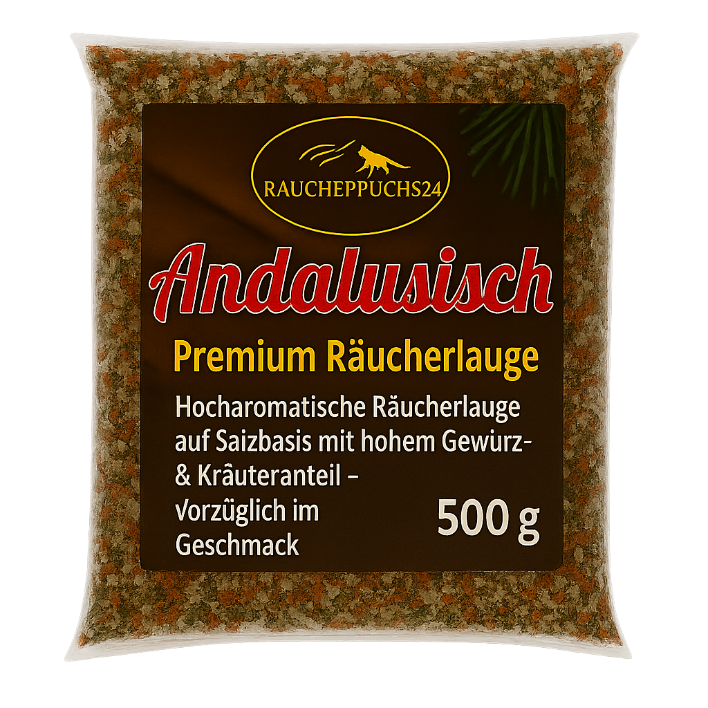 Räucherlauge/Lake Andalusisch 500 g – mediterrane Räucherlauge für Fisch und Fleisch