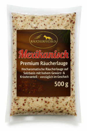 Räucherlauge Mexikanisch 500 g – würzige Räucherlauge für Fisch und Fleisch