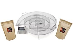 Sparbrand mit Räuchermehl Buche und Erle 500g für Kalträuchern