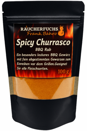 Spicy Churrasco Grill-Gewürz gemahlen 100 g scharfes Grillgewürz für Fleisch