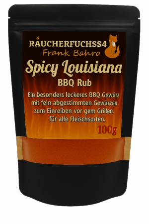 Spicy Louisiana BBQ Rub 100 g scharfe BBQ-Gewürzmischung im Louisiana-Stil