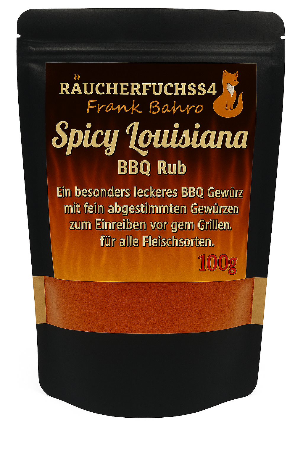 Spicy Louisiana BBQ Rub 100 g scharfe BBQ-Gewürzmischung im Louisiana-Stil