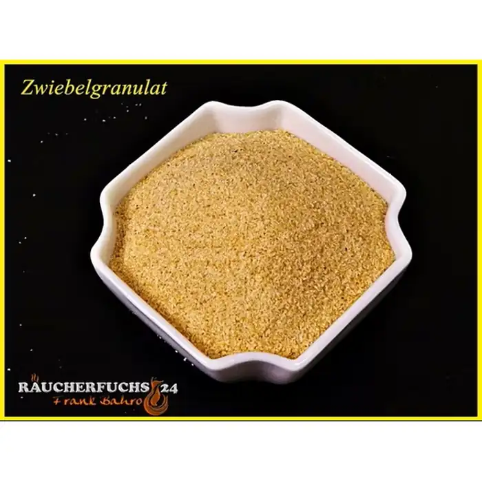 Zwiebelgranulat 100 g – feines helles Zwiebelgranulat in weißer Schale