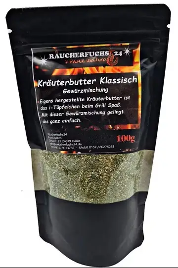 Kräuterbutter Gewürz Klassisch 100g – Gewürzmischung für Kräuterbutter