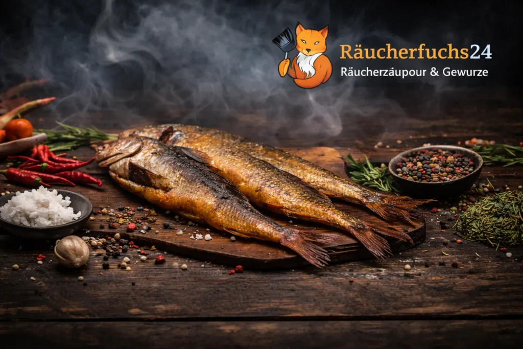 Geräucherter Fisch mit Gewürzen – Räucherfuchs24 Räucherzubehör