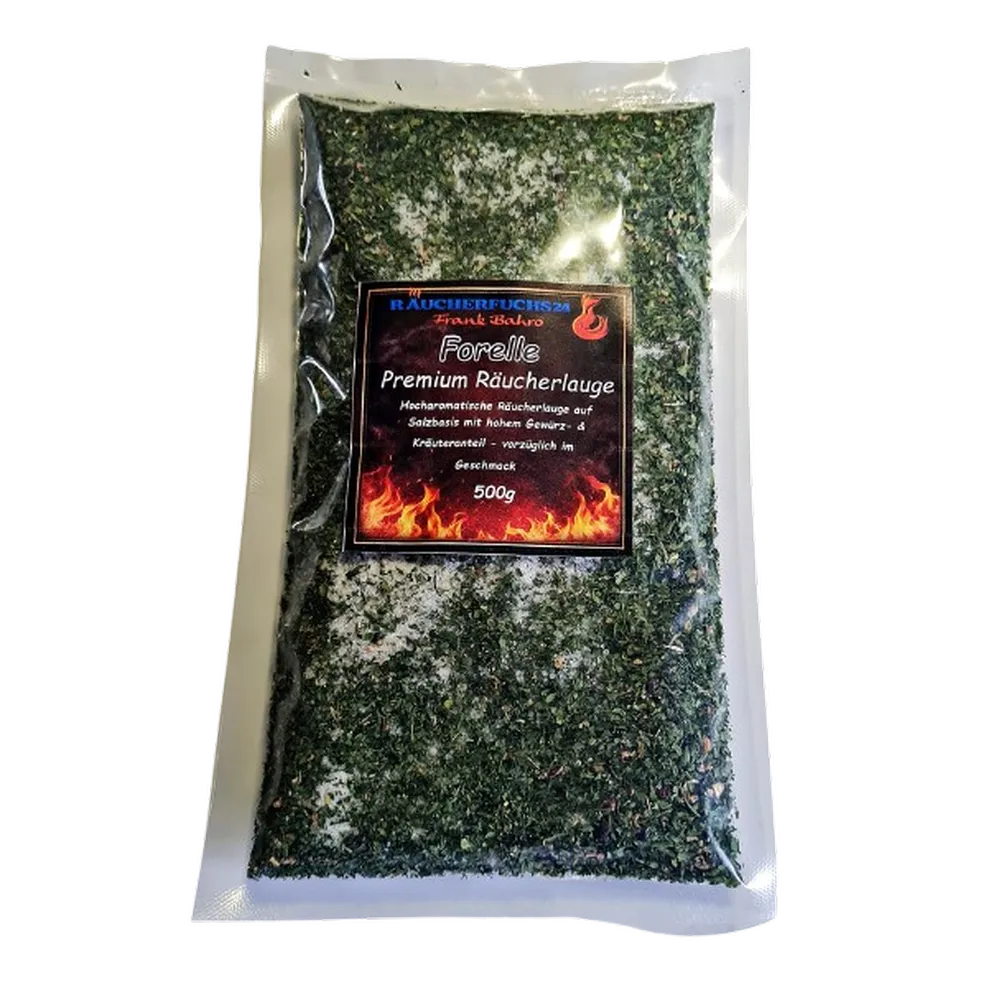 Kräuter Räucherlauge für Fisch aromatische Gewürzmischung