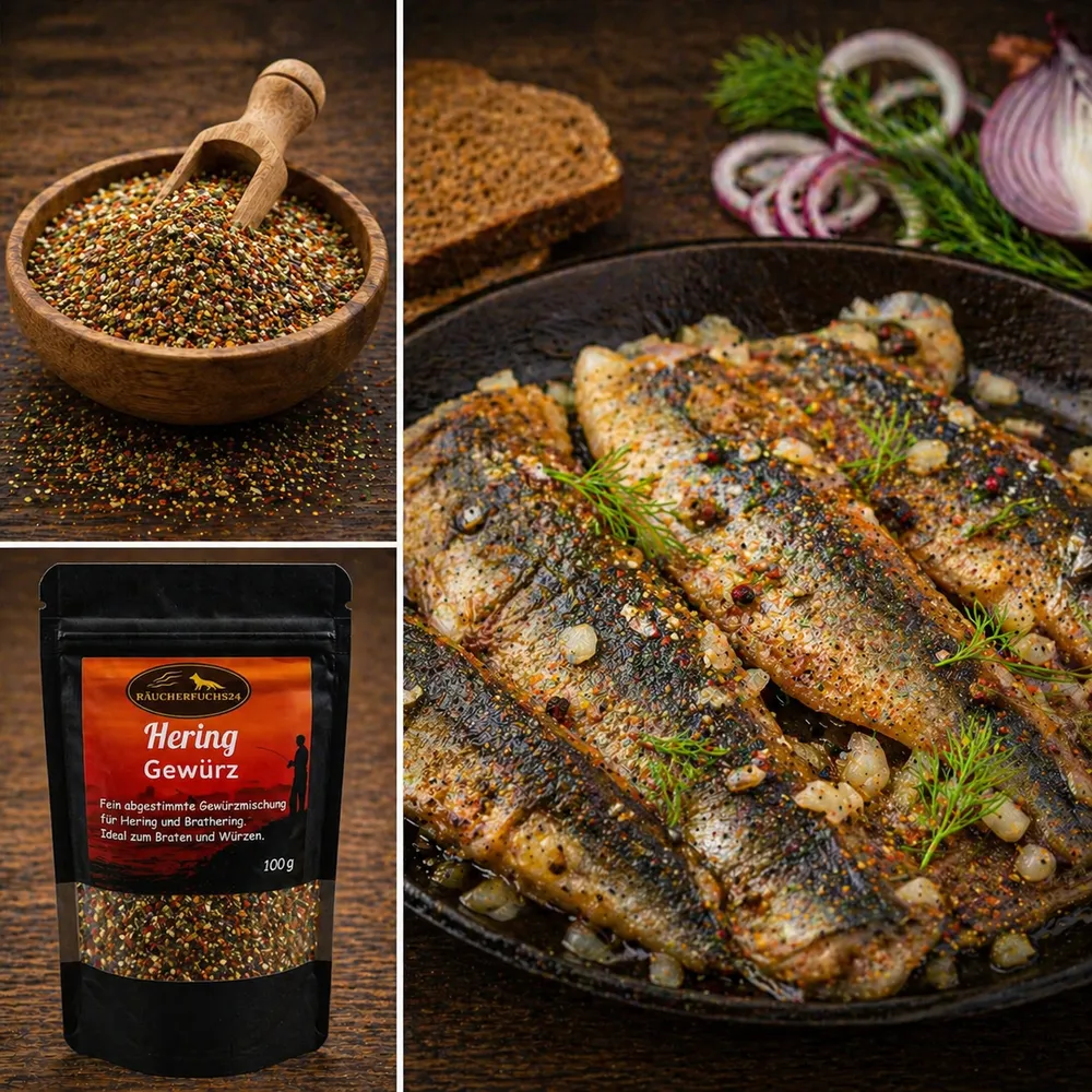 Heringsgewürz für Brathering und Hering – ideal zum Braten und Würzen